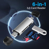 SimplySwitch 6 in 1 (SD) Card Reader